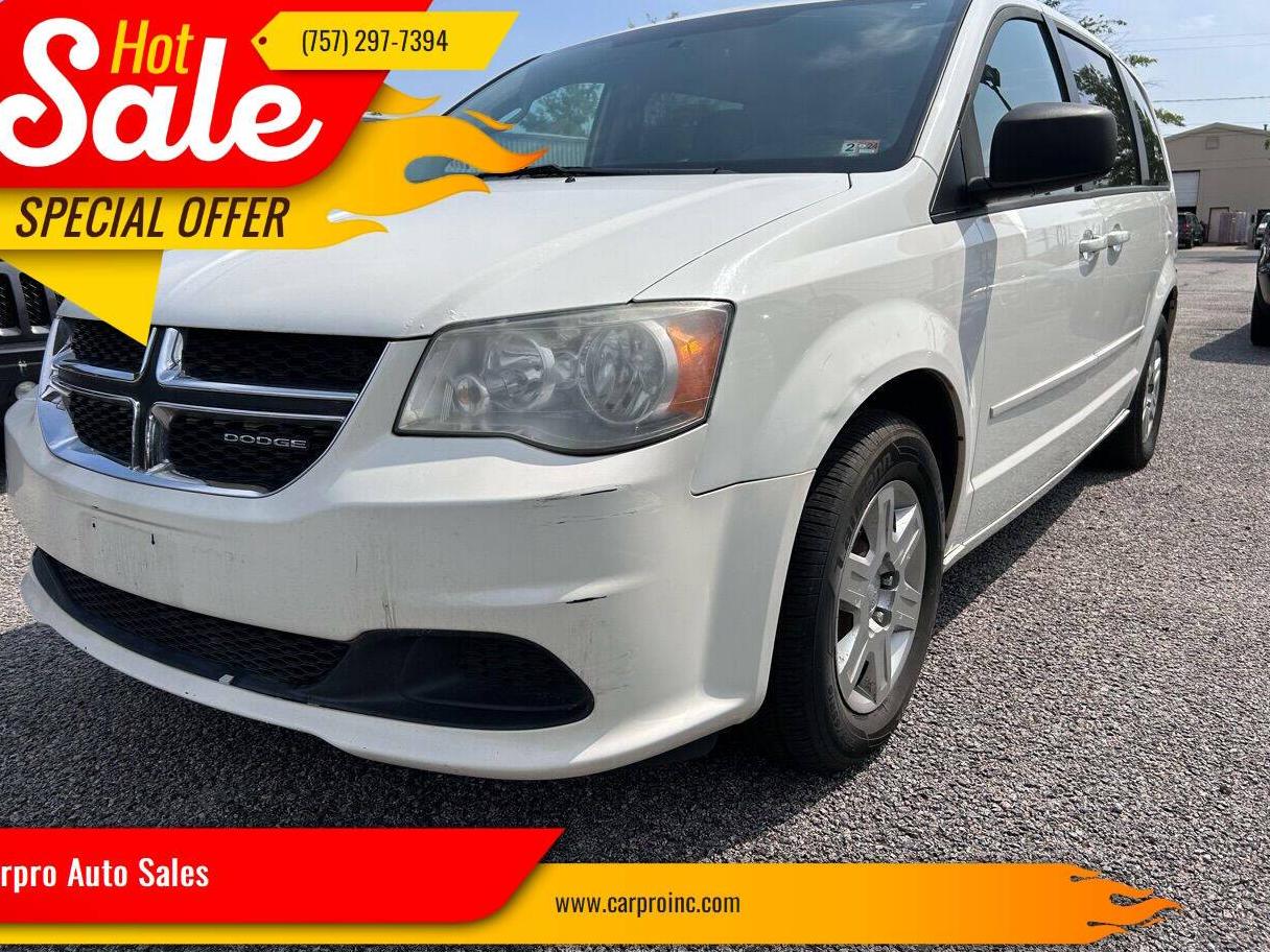 DODGE GRAND CARAVAN 2011 2D4RN4DG1BR624036 image